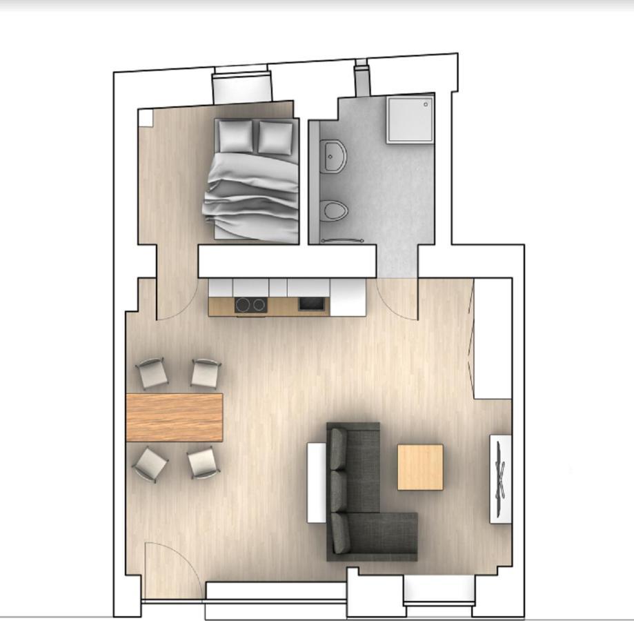 Neue 2-Zi-Apartment 15 Min Entfernung Zum Hbf Und Brandenburger Tor Берлин Экстерьер фото